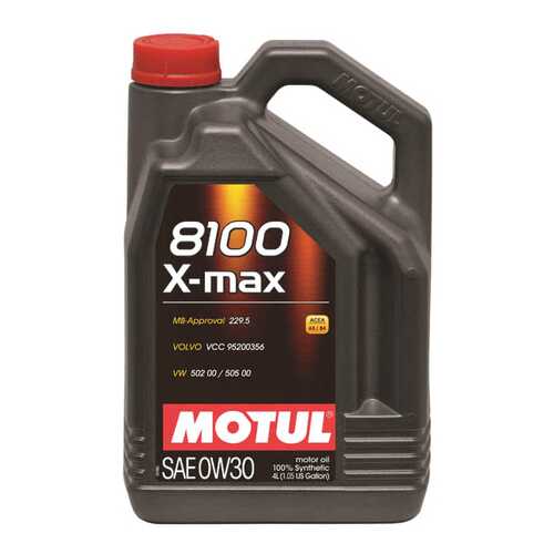 Моторное масло Motul 8100 X-max 0w-30 4л в Башнефть