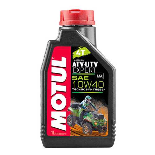Моторное масло Motul ATV-UTV Expert 10W-40 1л в Башнефть