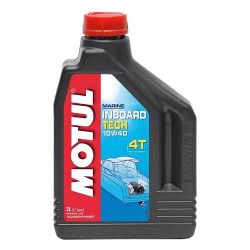 Моторное масло Motul Inboard Tech 4T 10W-40 2л в Башнефть
