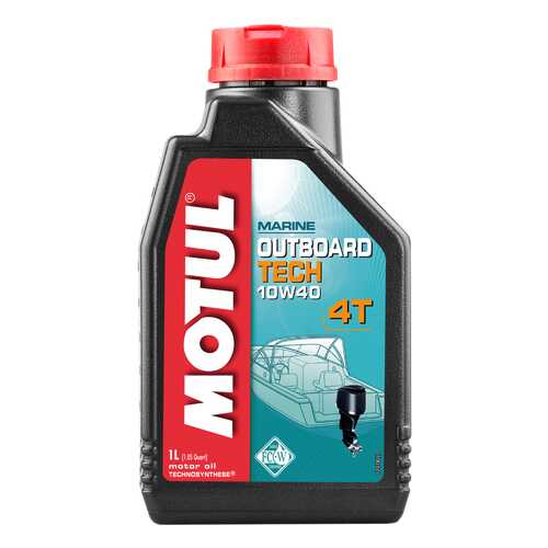 Моторное масло Motul Outboard Tech 4T 10W-30 1л в Башнефть