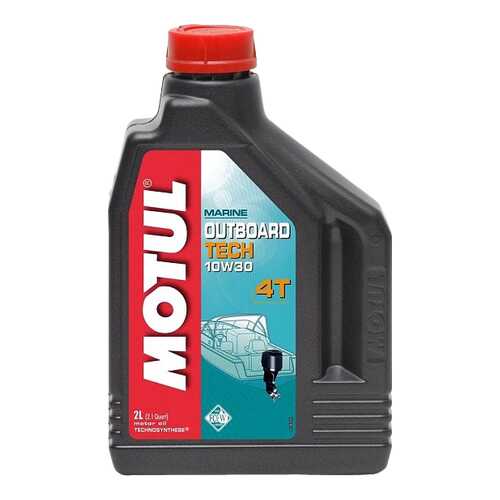 Моторное масло Motul Outboard Tech 4T 10W-30 2л в Башнефть