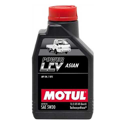 Моторное масло Motul Power LCV Asian 5W-30 1л в Башнефть