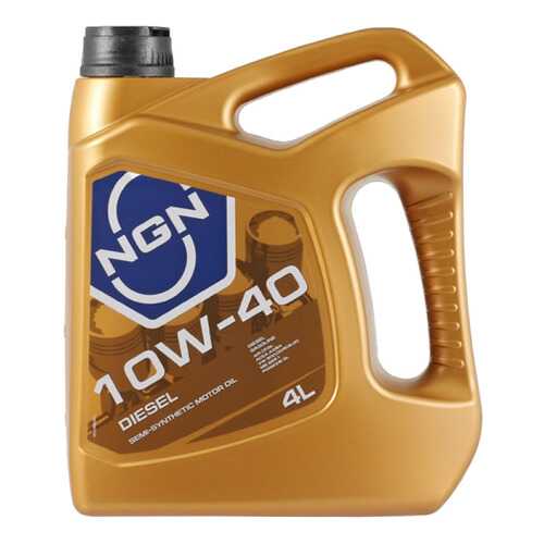 Моторное масло NGN Diesel 10W-40 4л в Башнефть