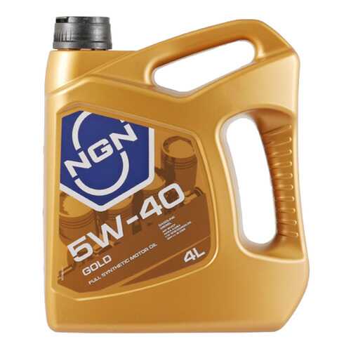 Моторное масло NGN Gold 5W-40 4л в Башнефть