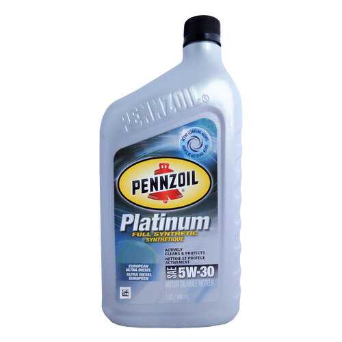 Моторное масло Pennzoil Platinum European Ultra Diesel SAE 5W-30 0,946л в Башнефть