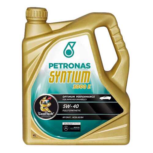 Моторное масло Petronas Syntium 3000 E 5W-40 4л в Башнефть