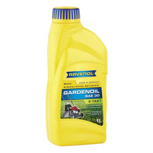 Моторное масло Ravenol 4-Takt Gardenoil HD 30 1л в Башнефть