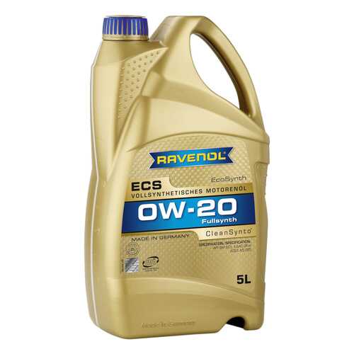 Моторное масло Ravenol ECS EcoSynth SAE 0W-20 5л в Башнефть