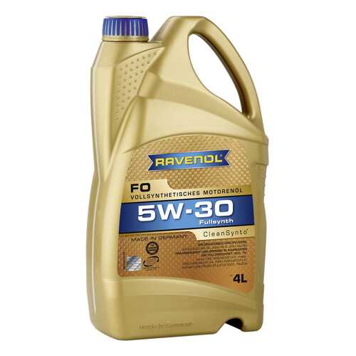 Моторное масло Ravenol FO SAE 5W-30 4л в Башнефть