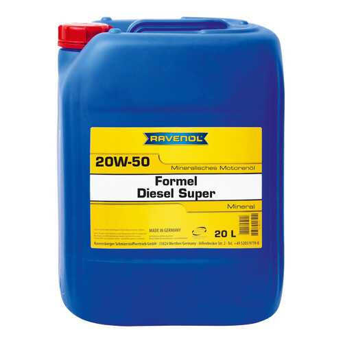 Моторное масло Ravenol Formel Diesel Super 20W-50 20л в Башнефть