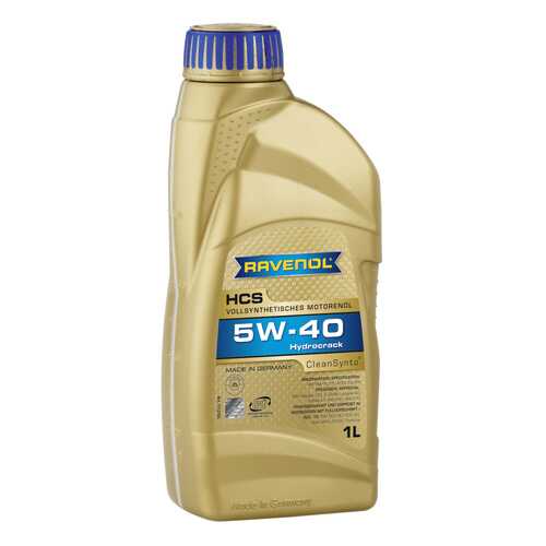 Моторное масло Ravenol HCS SAE 5W-40 1л в Башнефть