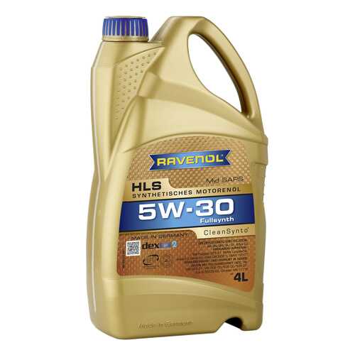 Моторное масло Ravenol HLS SAE 5W-30 4л в Башнефть
