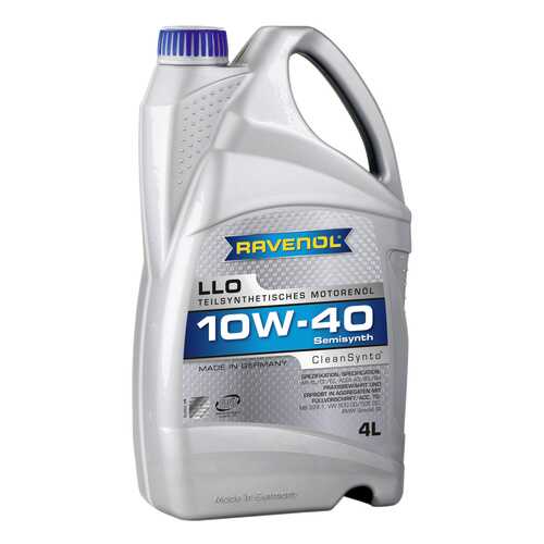 Моторное масло Ravenol LLO SAE 10W-40 4л в Башнефть