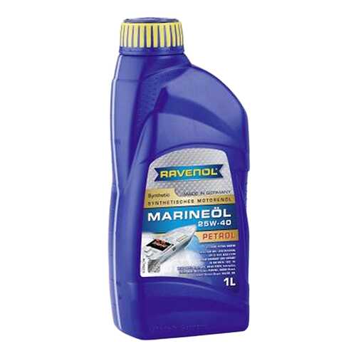 Моторное масло Ravenol Marineoil Petrol 25w-40 1л в Башнефть