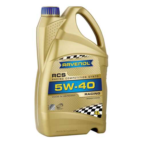 Моторное масло Ravenol RCS Racing Competition Synto SAE 5W-40 4л в Башнефть