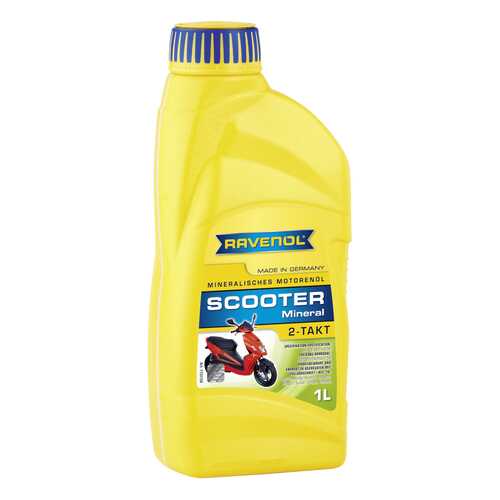 Моторное масло Ravenol Scooter 2-Takt Mineral 5W-30 1л в Башнефть
