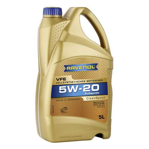 Моторное масло Ravenol VFE SAE 5W-20 5л в Башнефть