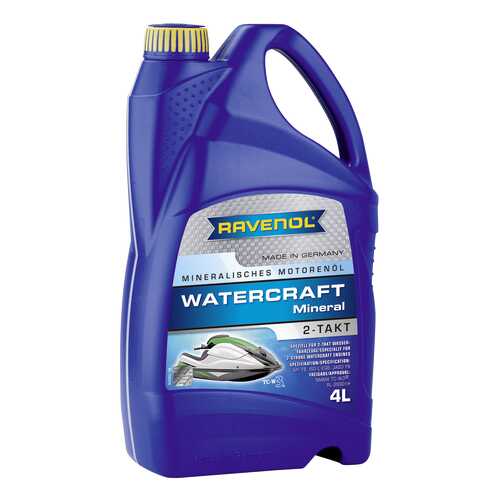 Моторное масло Ravenol Watercraft Mineral 2-Takt 5W-30 4л в Башнефть