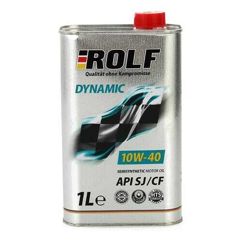 Моторное масло ROLF Dynamic SAE 10W-40 API SJ/CF 1л в Башнефть