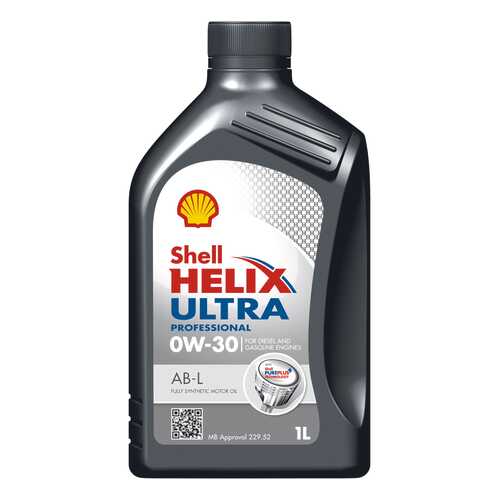 Моторное масло Shell Helix Ultra Professional AB-L 0W-30 1л в Башнефть