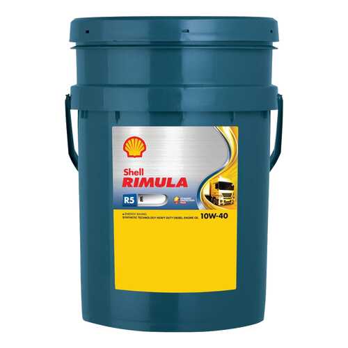 Моторное масло Shell Rimula R5 E 10W-40 20л в Башнефть