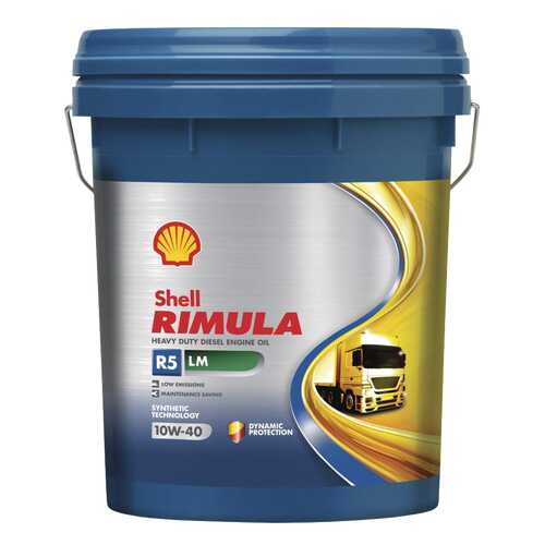 Моторное масло Shell Rimula R6 LM 10w-40 20л в Башнефть