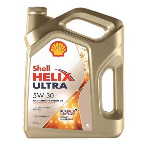 Моторное масло синтетическое Shell Helix Ultra 5w30 4л в Башнефть