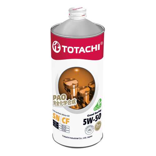 Моторное масло Totachi Grand Racing Fully Synthetic SN/CF 5W-50 1л в Башнефть