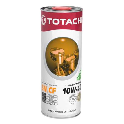 Моторное масло Totachi Niro LV Semi-Synthetic SN/CF 10W-40 1л в Башнефть