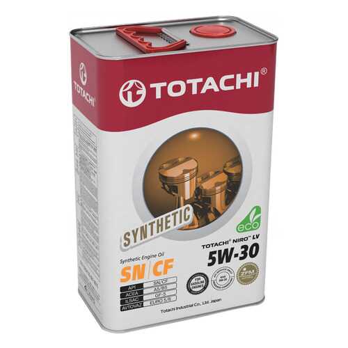 Моторное масло Totachi Niro LV Synthetic SN 5W-30 4л в Башнефть