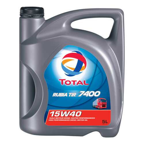 Моторное масло Total Rubia TIR 7400 15W-40 5л в Башнефть