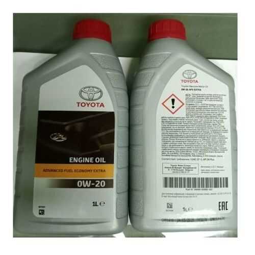 Моторное масло Toyota Engine oil 0W-20 1л в Башнефть