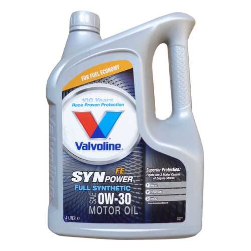Моторное масло Valvoline Synpower FE SAE 0W-30 4л в Башнефть