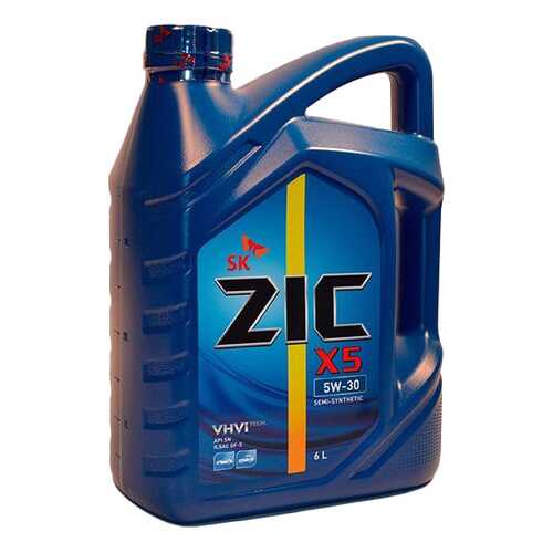 Моторное масло Zic X5 5W-30 6л в Башнефть