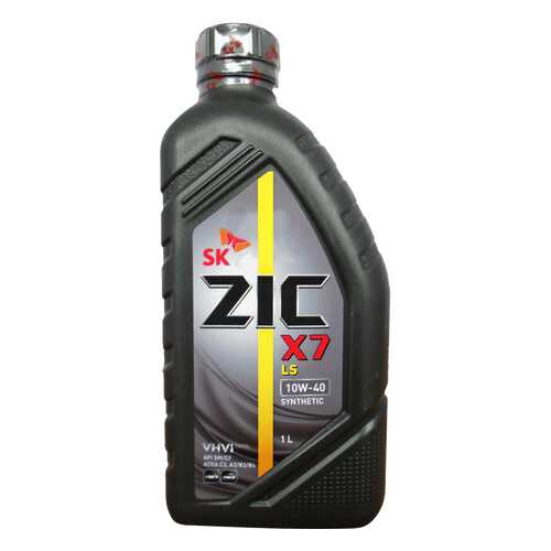 Моторное масло Zic X7 LS 10W-40 1л в Башнефть