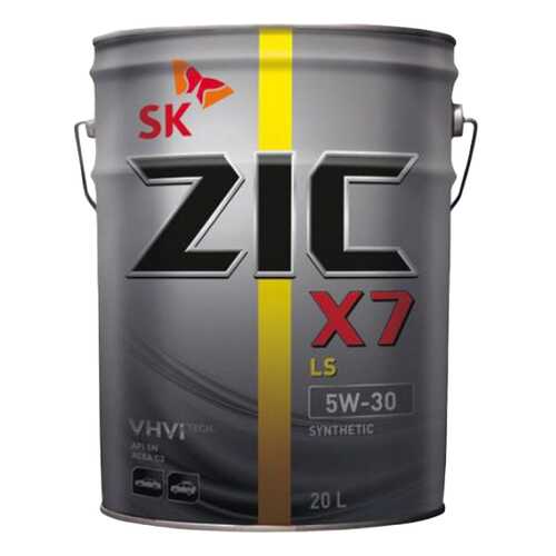 Моторное масло Zic X7 LS 5W-30 20л в Башнефть