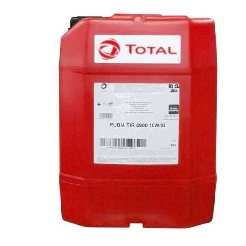 Синтетическое моторное масло rubia tir 8900 10w40 tot c ru 20л ru160777 в Башнефть