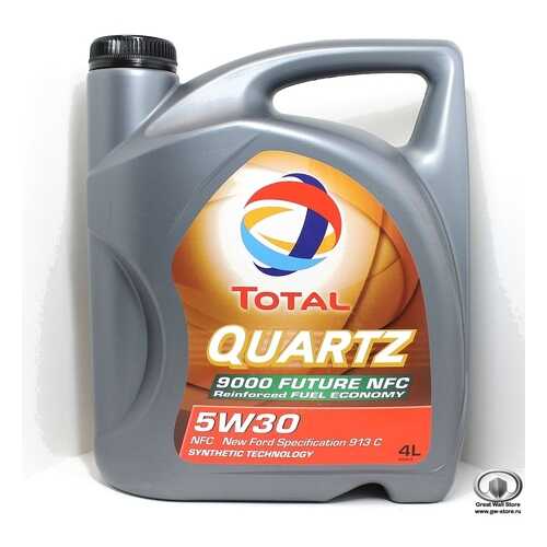 TOTAL 10230501 масло моторное синтетическое quartz future nfc 5w-30 4л ru 183450 10230501 в Башнефть