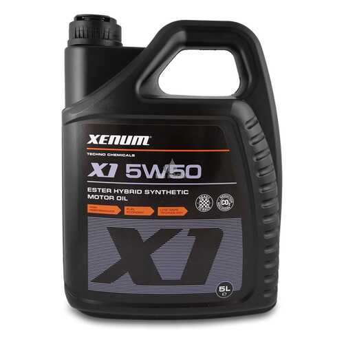Xenum X1 5W50 Ester Hybrid synthetic motor oil 5L в Башнефть