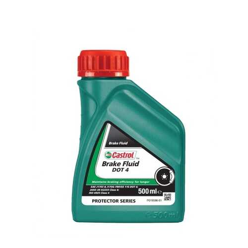 Жидкость тормозная CASTROL Brake Fluid DOT4 0,5 л 15CD18 в Башнефть