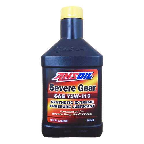 Трансмиссионное масло AMSOIL Severe Gear Synthetic Extreme Pressure Lubricant 75W-110 0,9л в Башнефть