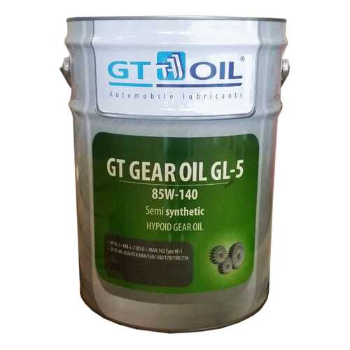 Трансмиссионное масло GT OIL 85w140 20л 8809059407110 в Башнефть