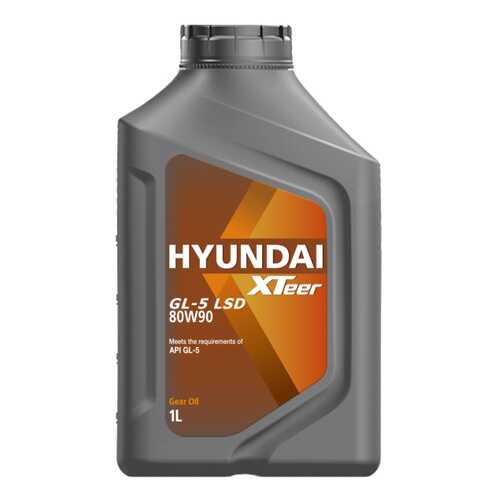 Трансмиссионное масло Hyundai-KIA 80w90 1л 1011034 в Башнефть