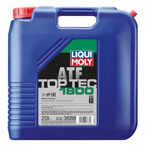 Трансмиссионное масло LIQUI MOLY Top Tec ATF 20л 3688 в Башнефть