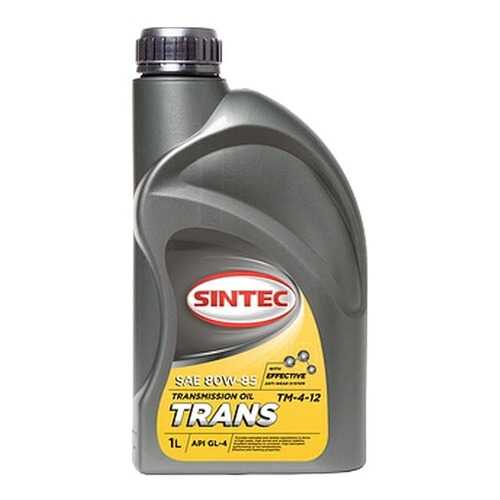 Трансмиссионное масло SINTEC ТМ4-12 (GL-4) 80W-85 1л 900271 в Башнефть