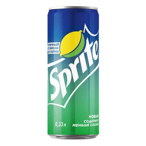 Напиток газированный Sprite жестяная банка 0.33 л в Башнефть
