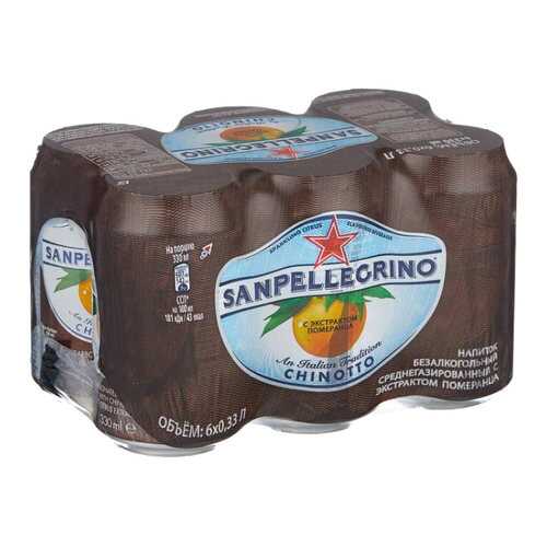 Напиток Sanpellegrino Chinotto безалкогольный 6*0,2 л ж/б в Башнефть