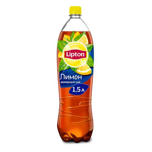 Чай черный Lipton лимон 1.5 л в Башнефть