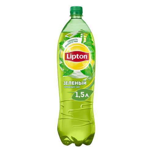 Холодный чай Lipton зеленый 1.5 л в Башнефть