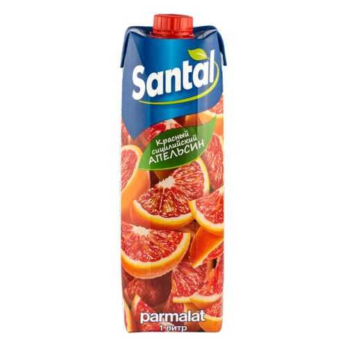 Напиток сокосодержащий Santal красный сицилийский апельсин 1 л в Башнефть
